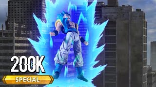 Gogeta Vs Goku Black 200K Special [upl. by Vasiliki]