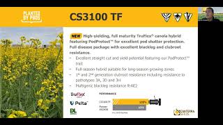 Canterra Seeds Canola Seed Variety Launch Oct 4 2023 [upl. by Nylrahs]