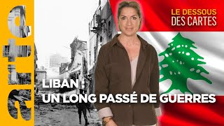 Liban  un long passé de guerres  LEssentiel du Dessous des Cartes  ARTE [upl. by Melva178]