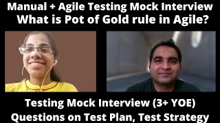 Manual Testing Mock Interview Manual Testing Interview Questions amp Answers [upl. by Abdella]