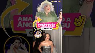 Amanda Miguel bajo a Ángela Aguilar de su escenario [upl. by Kapeed]