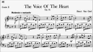 Piano Pieces for Children Grade 2 No30 Gael Op51 The Voice of The Heart P48 Sheet Music [upl. by Kohl]