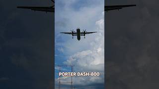 Porter Dash800 Landing in ottawaairport aviation planespotting [upl. by Pulling322]