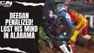 Haiden Deegan Lost His Mind At Alabama Supercross And Was Penalized [upl. by Haugen957]