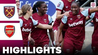 Arsenal vs West Ham United  What a Game  Highlights  FA Womens Super League 04022024 [upl. by Daenis]