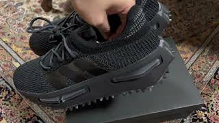 Unboxing Adidas NMD S1 IG5537 Black Carbon [upl. by Nah]