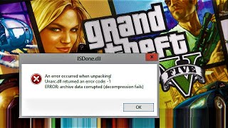 ISDonedll Error GTA 5  Finally Fixed  Windows 11  10  GTA 5 or Any Game Appa [upl. by Eyot]