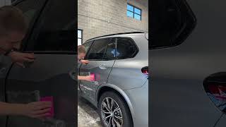 Fullbody Matte Paint Protection Film Getting installed on this Brand New X5 paintprotectionfilm [upl. by Jacquetta103]