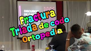 ortopediaetraumatologia caso de Fractura de Tríada de codo fracturas [upl. by Dorweiler]