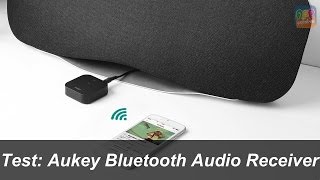 Aukey Portable Bluetooth 30 Audio Receiver Review [upl. by Teik827]