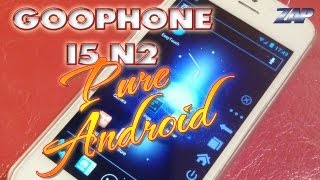 Goophone i5 N2 Pure Android ICS Firmware HandsOn  Apple iPhone 5 Fake MT6577 ColonelZap [upl. by Nwahsaj]