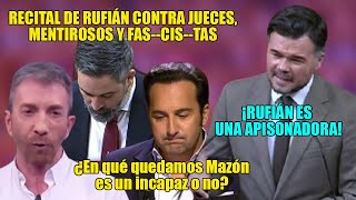 RECITAL de Gabriel Rufián👏APLASTA a Pablo Motos Ikér Jiménez Abascal Feijóo👏Parece el VENTORRO [upl. by Llerrad]