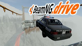 police chase challenge  beamNGdrive [upl. by Consolata]