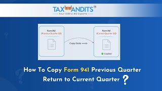 How To Copy Form 941 Previous Quarter Return to Current Quarter with TaxBandits [upl. by Lateh350]