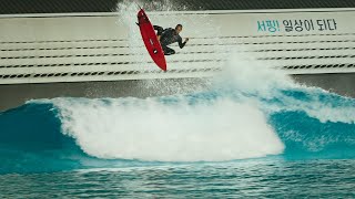 South Koreas Wavegarden Wave Menu compilation [upl. by Hafital]