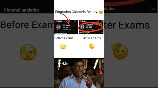 Education channel Rod reality for xyzbrain channel  present education channel situation viral [upl. by Adna]