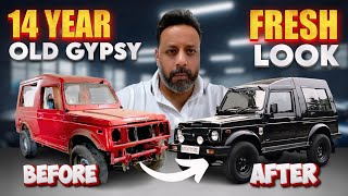 14 Saal Purani Gypsy ko mili ek Fresh Look  Auto Attitudes 4x4 restoration gypsy modified 2024 [upl. by Cyna577]