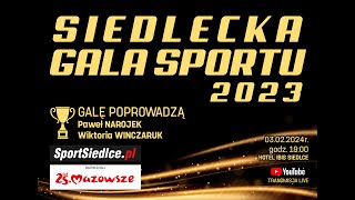 LIVE Siedlecka Gala Sportu 2023 [upl. by Marguerita711]