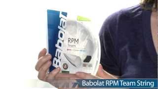 Babolat RPM Team String [upl. by Tutt501]