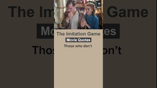 The Imitation Game 2014 moviequotes [upl. by Naillik]