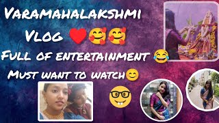 varamahalakshmi vlogs ♥️ full of entertainment must want to watch😂😊 [upl. by Corder730]