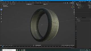 نموذج الاطاراتlow poly blender tire modeling [upl. by Bor]