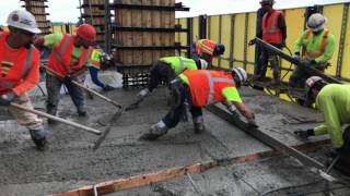 Highrise Concrete Pour in Seattle [upl. by Rai310]