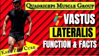 Quadriceps Muscles  Vastus Lateralis  वस्तूस लैटरलिस   Knee Pain  Personal Training Course [upl. by Ttam]