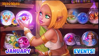 2024 JANUARY EVENT STRATEGY  HERO WARS FACEBOOK amp WEB [upl. by Rigby]