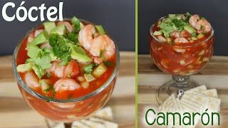 Cóctel de Camarón  Receta  Mi Cocina Rápida [upl. by Nolrak800]