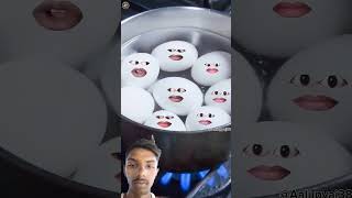 Egg off boaail 🥚🥚 comedy funny egg food fun shortsvideo comedyshorts reality india funny [upl. by Lamok]