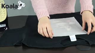 How to use dark Tshirt transfer paper with an iron [upl. by Sidonia590]