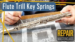 Flute trill key springs [upl. by Enneiviv]