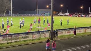 Sangamon Valley Marching Storm perform 101124 [upl. by Nnylyahs]