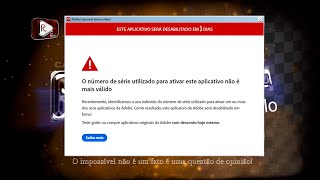 Como remover o alerta do Adobe genuine software integrity service resolvido [upl. by Remas]