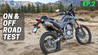 2024 Kawasaki KLX300  First Ride Impressions OnOff Road EP2 [upl. by Erdnoed]