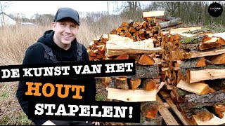 Haardhout stapelen als een PRO [upl. by Ilyssa]