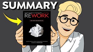 ReWork Summary Animated — How Tiny Companies Can Beat Huge Competitors amp Have More Fun on the Way [upl. by Ernaline]