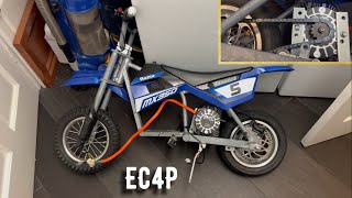 Making The Razor MX350 BETTER Unboxing EC4P Motor Quick Mod Install amp Showing [upl. by Soigroeg]