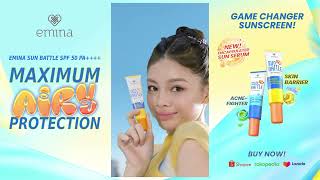 Game Changer Sunscreen  Emina Sun Battle SPF 50 PA [upl. by Yelruc]