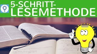 Tipps für schnelles amp effektives Lesen amp Verstehen  5GangLesemethode  Lesestrategie [upl. by Zachariah]