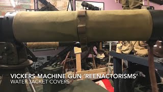 Barrel casing covers VickersMG reenactorisms series [upl. by Aitital]