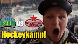 EN SPENNENDE HOCKEYKAMP Storhamar VS Stjernen [upl. by Lounge]