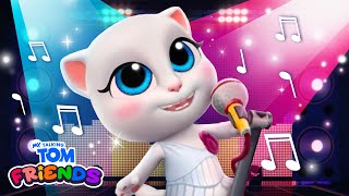 Angela Sings Shine Together NEW My Talking Tom Friends Gameplay [upl. by Trauner]