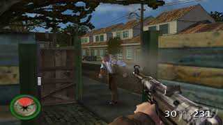 Medal of Honor Frontline PS2 walkthrough  Yard by Yard [upl. by Morentz]