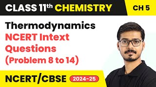 Thermodynamics  NCERT Intext Questions Que 8 to 14  Class 11 Chemistry Chapter 5  CBSE 202425 [upl. by Stacy]