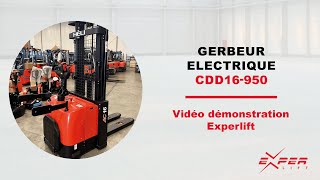 Gerbeur électrique CDD16950  Heli [upl. by Sherrer232]