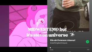 Midwest emo intro but its steven universe future😔💔 [upl. by Daphene]