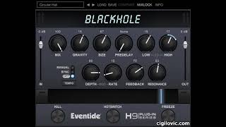 Eventide Blackhole Reverb Plugin Demo amp Preset Walkthrough [upl. by Collum]