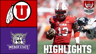 Weber State Wildcats vs Utah Utes  Full Game Highlights [upl. by Ireland]